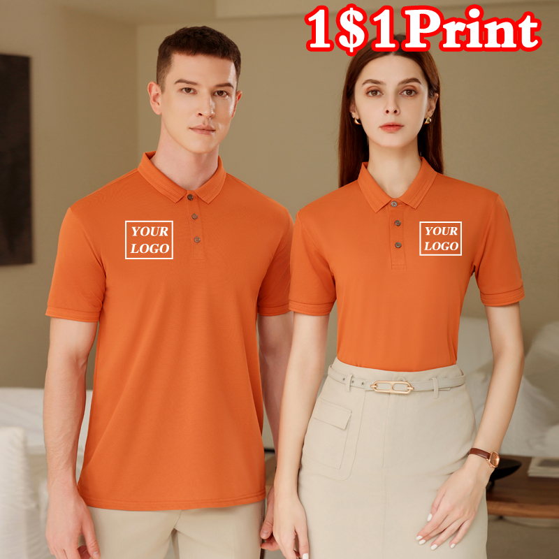 Embroidery Logo - Sportief snel drogend poloshirt met aangepast