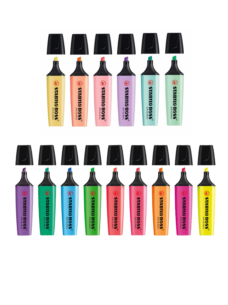 Stabilo Marker Boss - Stabilo Boss Originele Pastel Highlighter Pennen