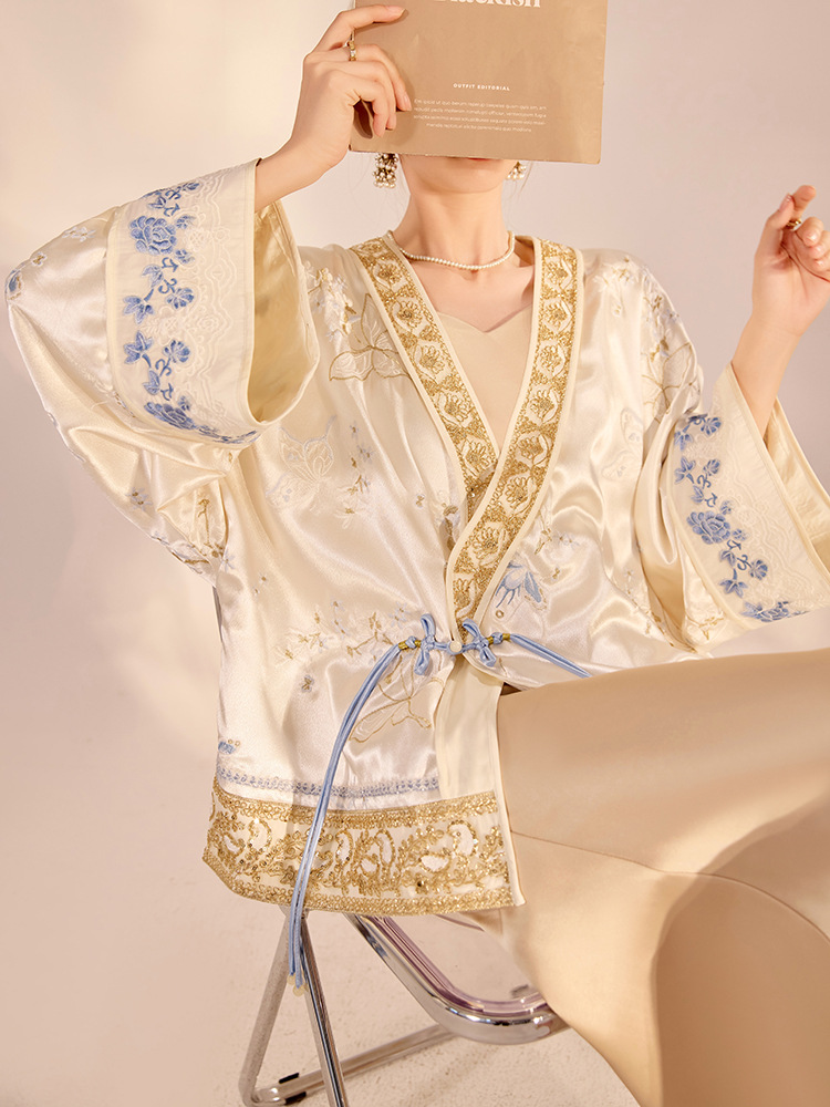 Embroidery Fashion - 2026 Lente Luxe Nieuwe Chinese Vlinderborduurwerk
