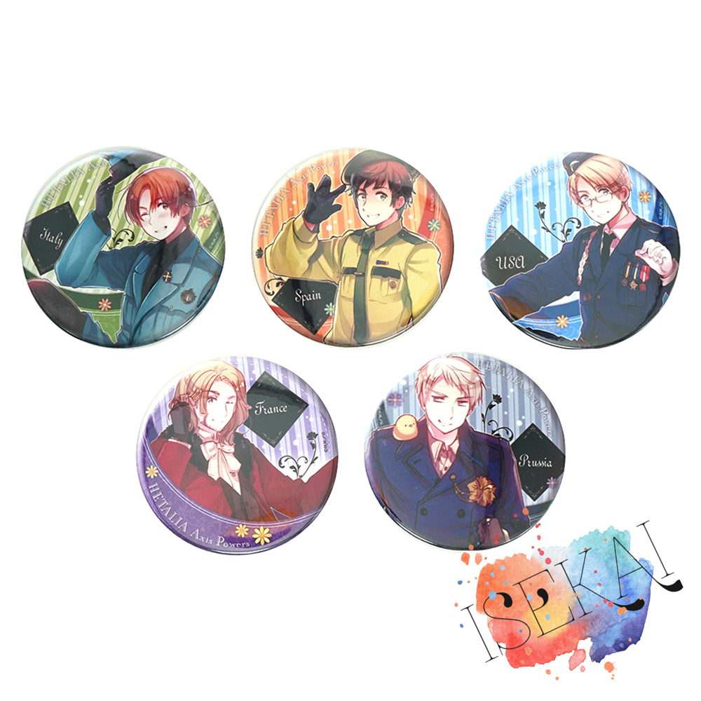 Embroidery Australia - Axis Power HETALIA Anime Badge Italië