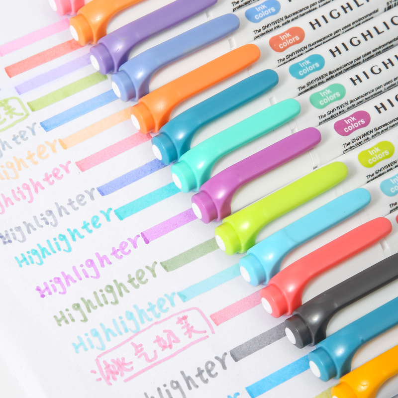 Stabilo Marker Boss - 5 stks/set Tweekoppige Markeerstiften Graffiti Markers