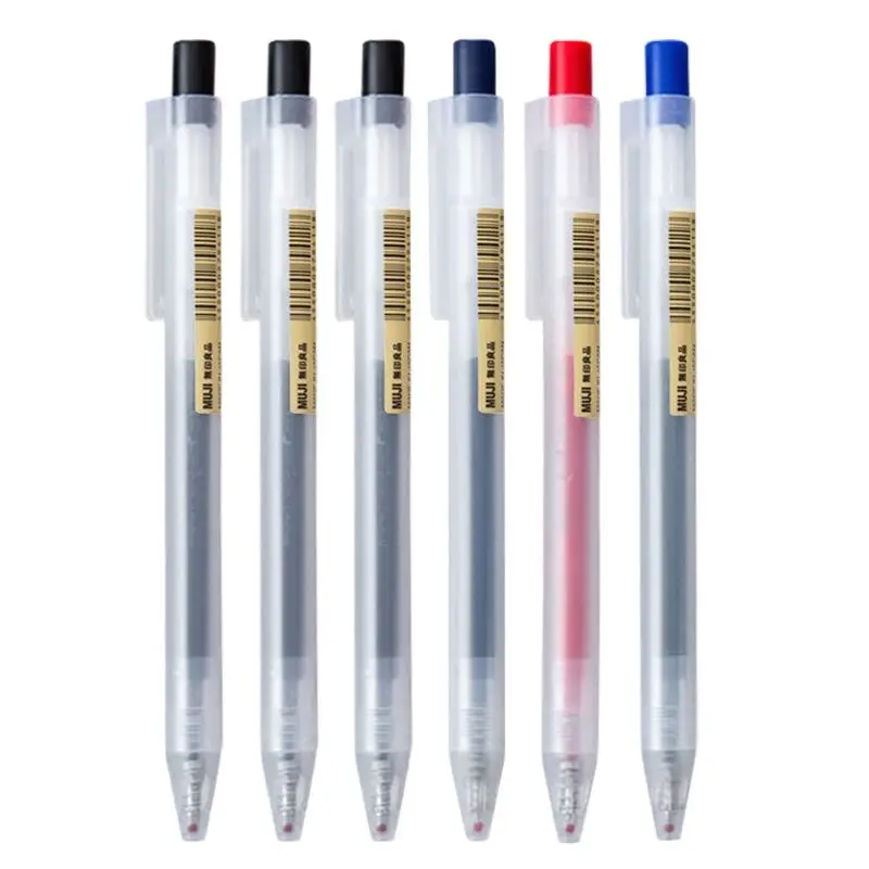 Muji Stationery Gel Pen - 1/3 stks/set Kawaii MUJIs Gel Pen