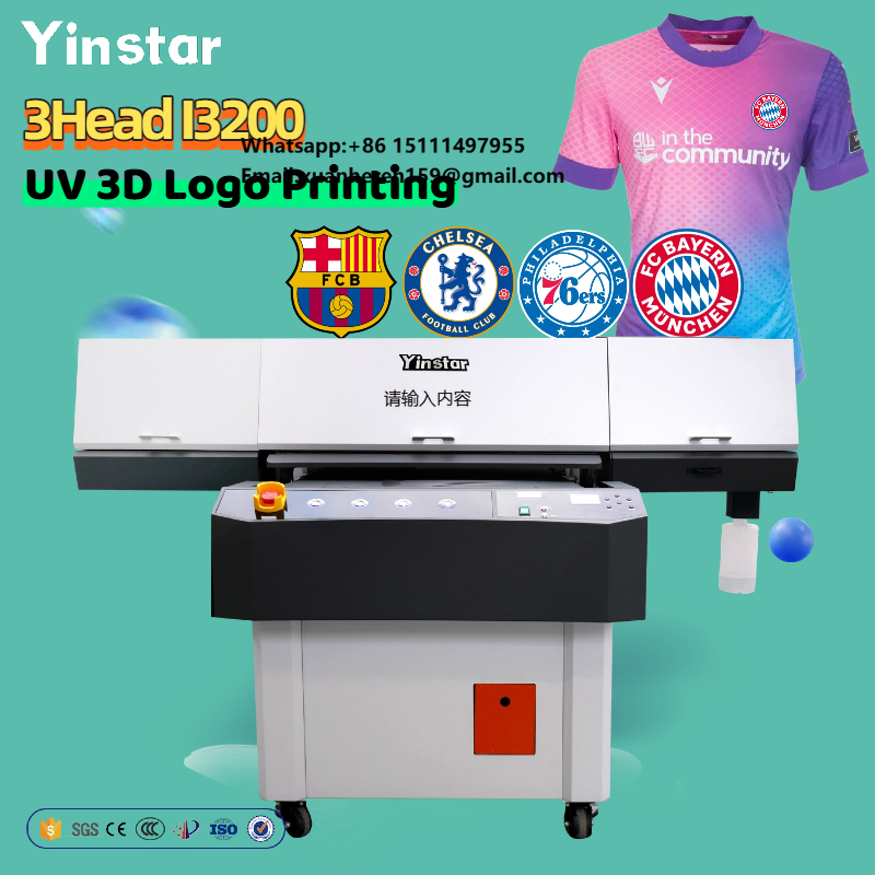 Embroidery Logo - Yinstar Custom TPU Patch Printer UV