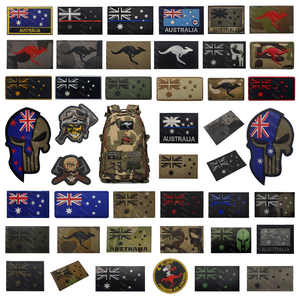 Embroidery Australia - Hot Selling Australische Vlag Pvc +
