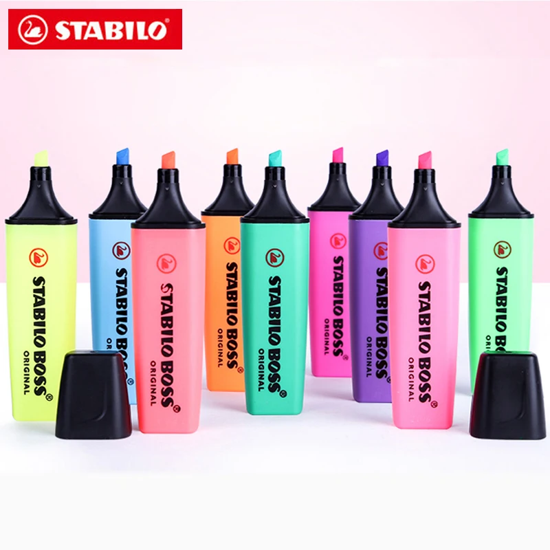 Stabilo Marker Boss - 1 Stuks Duitse Stabilo Markeerstiften Macaron