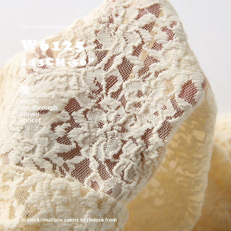 Paisley borduurwerk elasticite - Embroidery Veil recensie en prijs