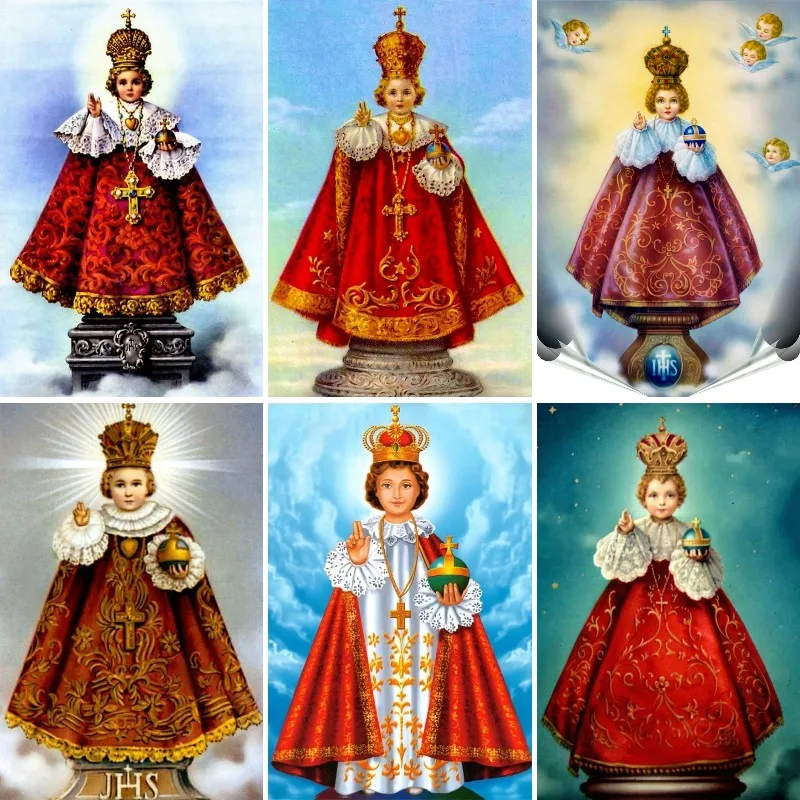 Baby Jezus van Praag Diamond P - Embroidery Jesus recensie en prijs