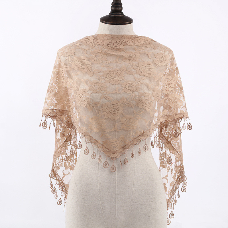 Mode Kerk Sjaal Kanten Sluier  - Embroidery Veil recensie en prijs
