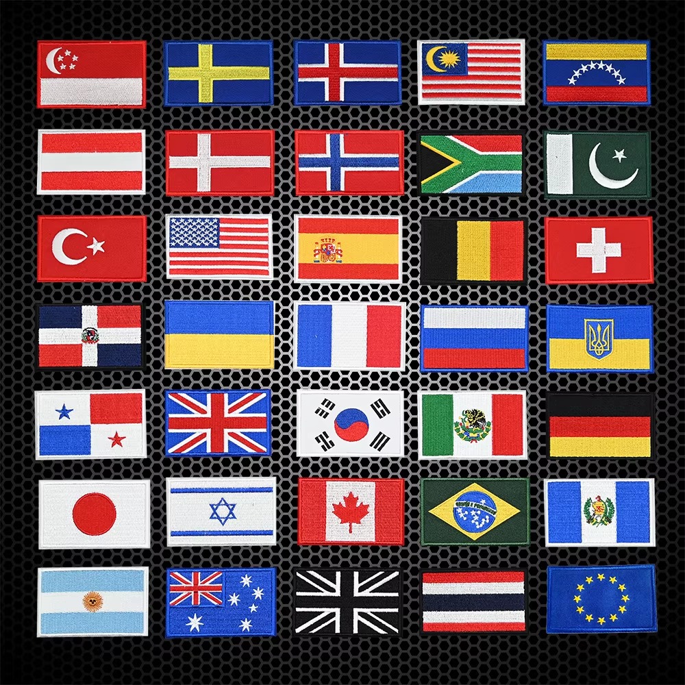 Borduurwerk Vlag Patch VS VK C - Embroidery Australia recensie en prijs