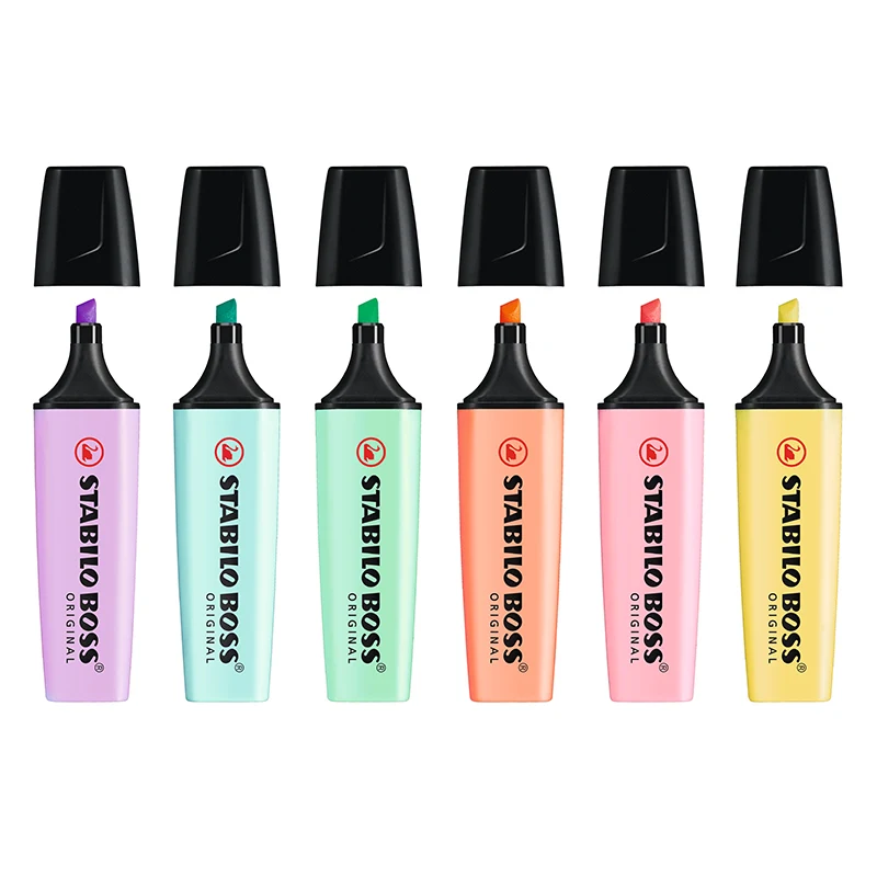 1/6PCS Duitsland Stabilo BOSS  - Stabilo Marker Boss recensie en prijs