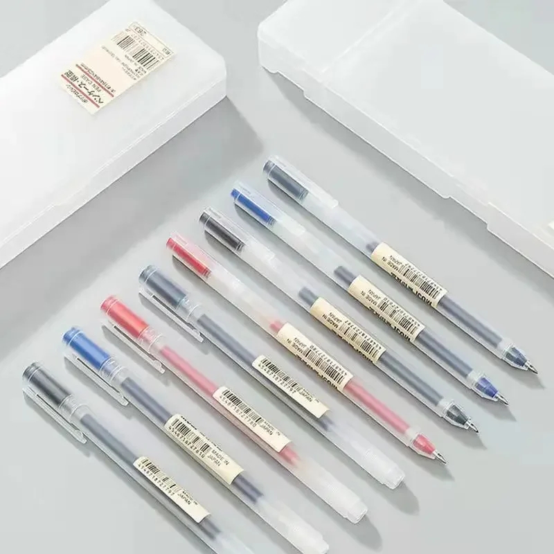 3-6 Stuks Kawaii Gel Pen Zwart - Muji Stationery Gel Pen recensie en prijs