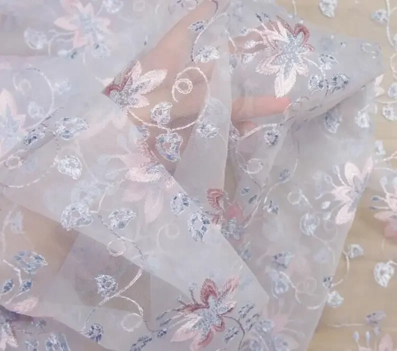Prachtige bloemenborduursels k - Embroidery Veil recensie en prijs