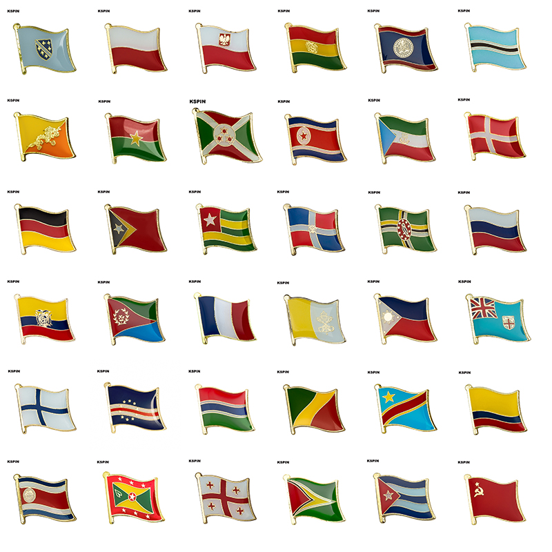 Vlag Laple Pin Badge Broche Bo - Embroidery Australia recensie en prijs