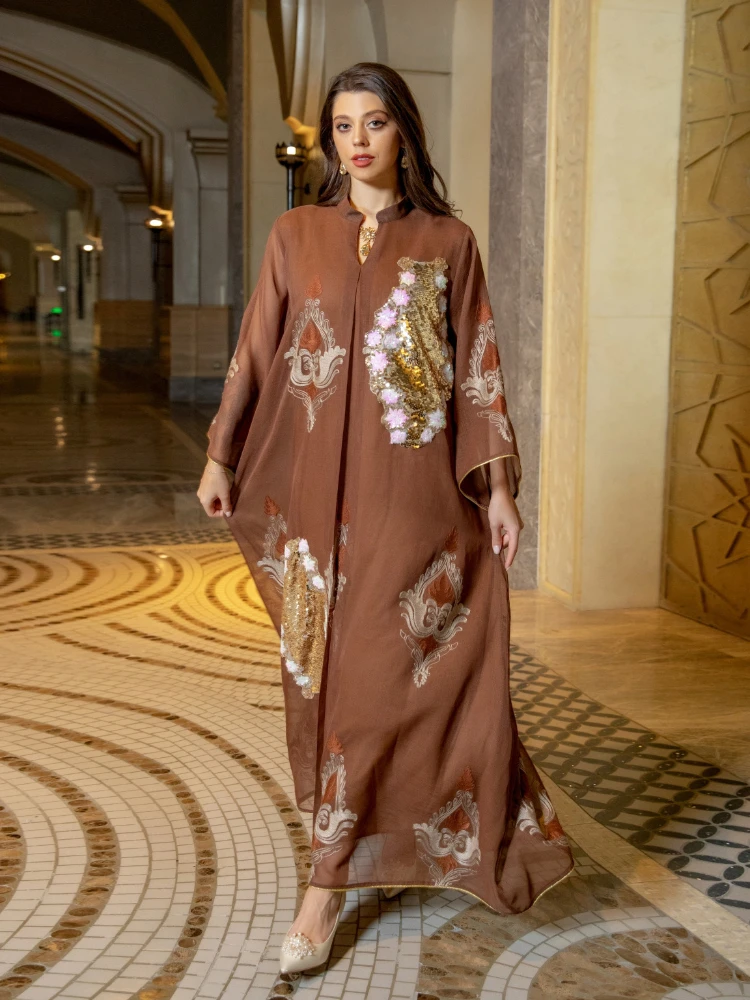 Marokko Jurk voor Vrouwen Mosl - Embroidery Kaftan recensie en prijs