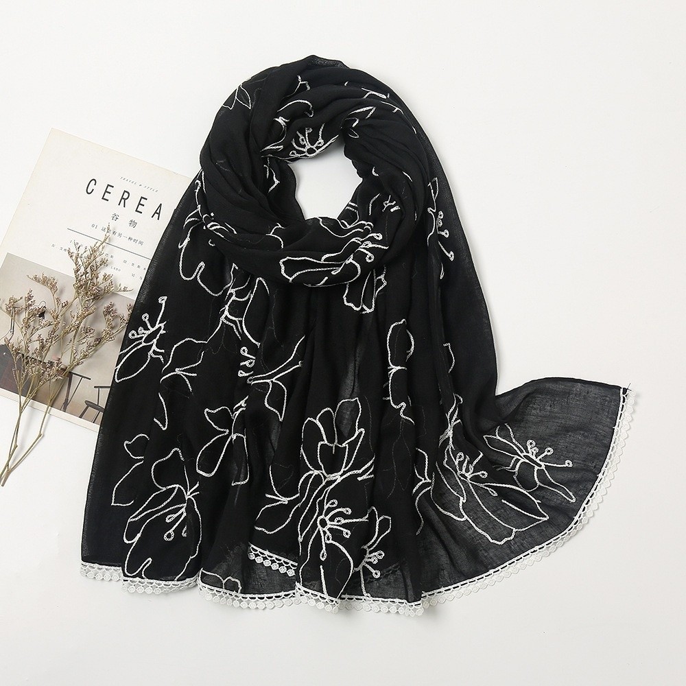 Veelzijdige elegante hijab-sja - Embroidery Hijab recensie en prijs