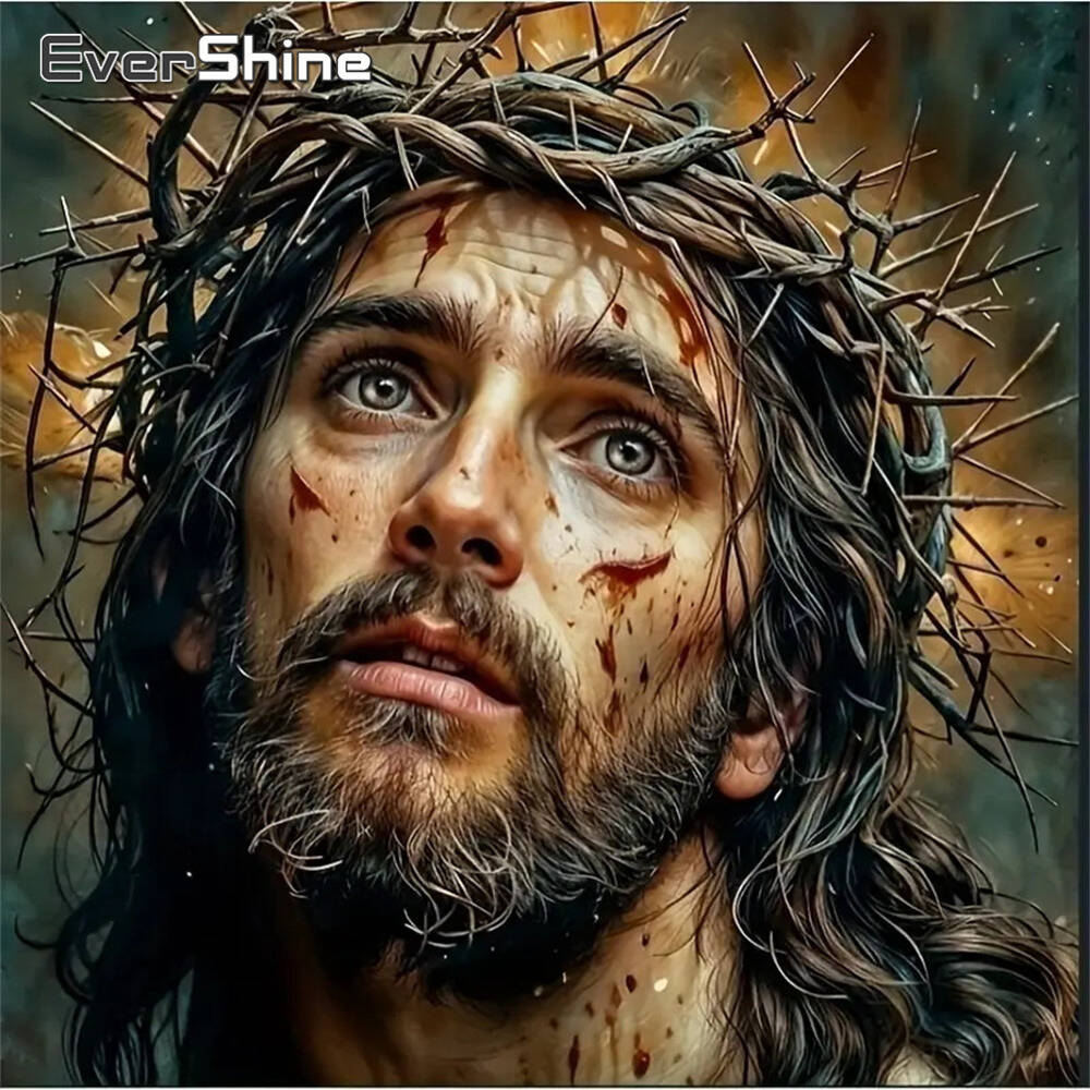 Evershine Diamant Schilderij H - Embroidery Jesus recensie en prijs