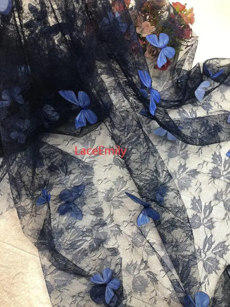 4 kleuren 3D vlinder borduurwe - Embroidery Veil recensie en prijs