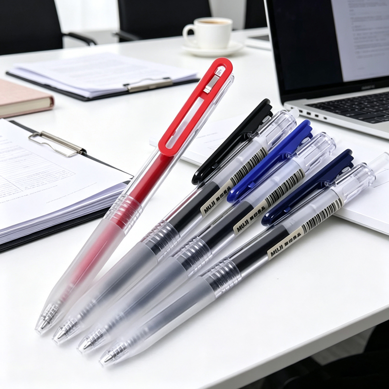 0,5 mm intrekbare MUJI-gelpenn - Muji Stationery Gel Pen recensie en prijs