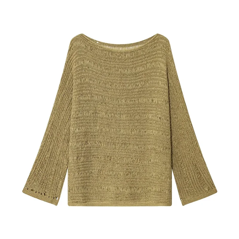 Vintage gebreide trui met boot - Embroidery Fashion recensie en prijs