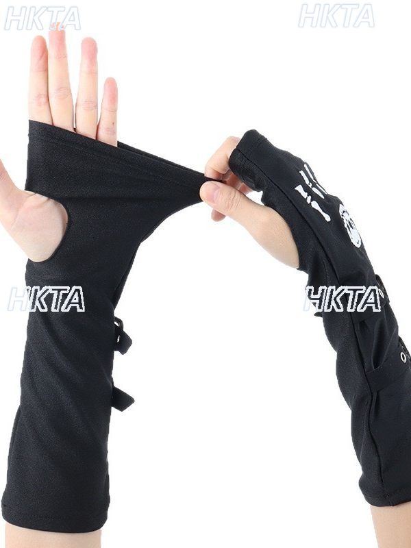 Donkere Halloween Punk OverSle - Embroidery Gothic recensie en prijs