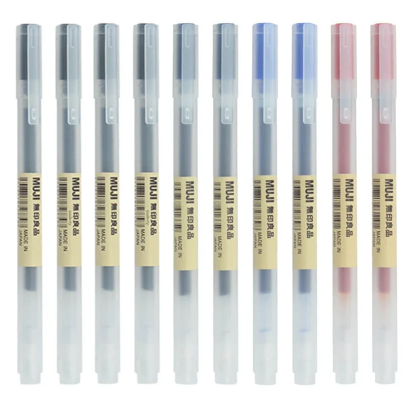 10-30 stks/set 0.38/0.5mm Gel  - Muji Stationery Gel Pen recensie en prijs