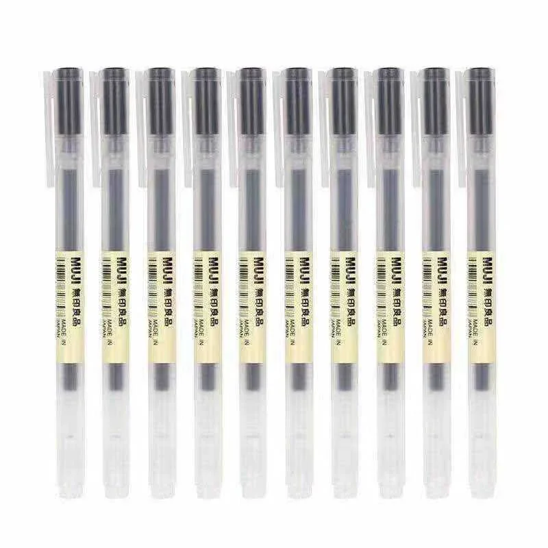10-30 stks/set 0.38/0.5mm Gel  - Muji Stationery Gel Pen recensie en prijs