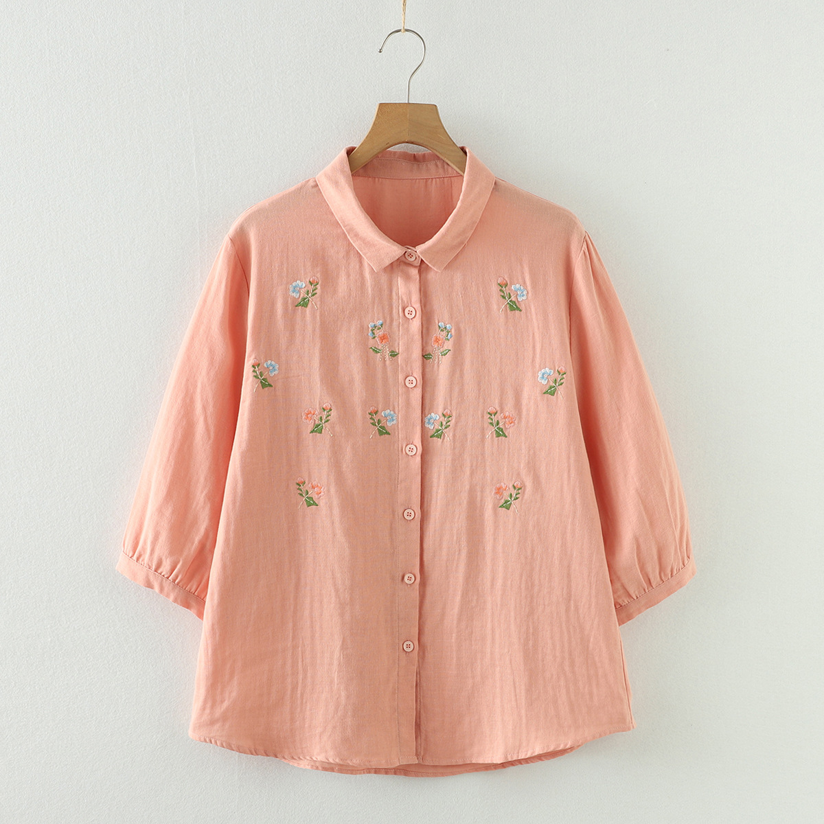 Nieuw zomershirt van katoengar - Embroidery Thread Yarn recensie en prijs