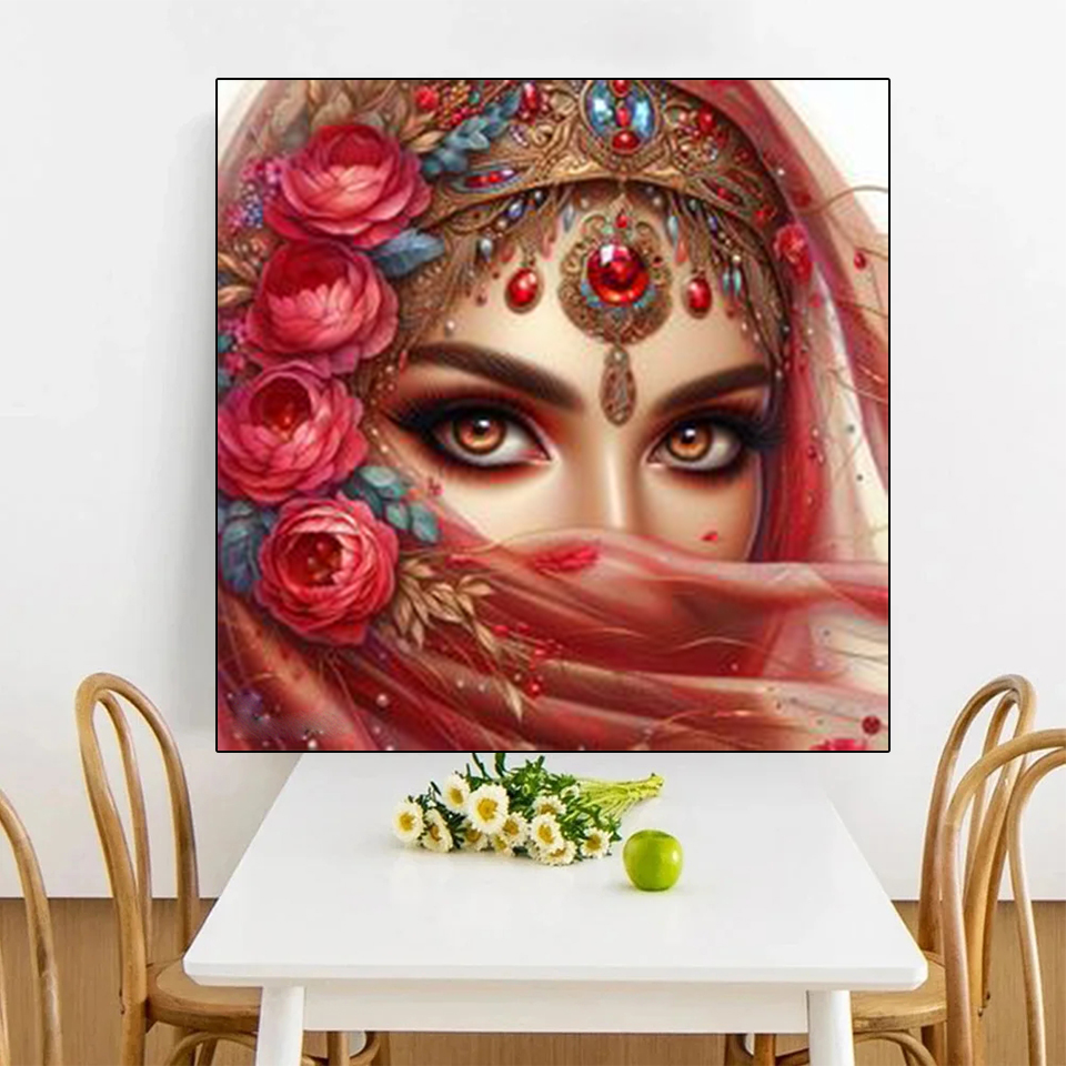 DIY Diamond schilderij borduur - Embroidery Veil recensie en prijs