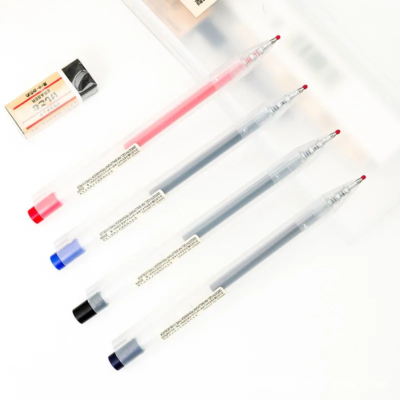 0.5mm Druk Gel Pen Blauw/Zwart - Muji Stationery Gel Pen recensie en prijs