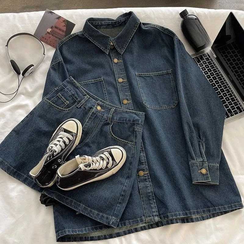 Y2K Denim Rok Set: Vintage Jap - Embroidery Fashion recensie en prijs