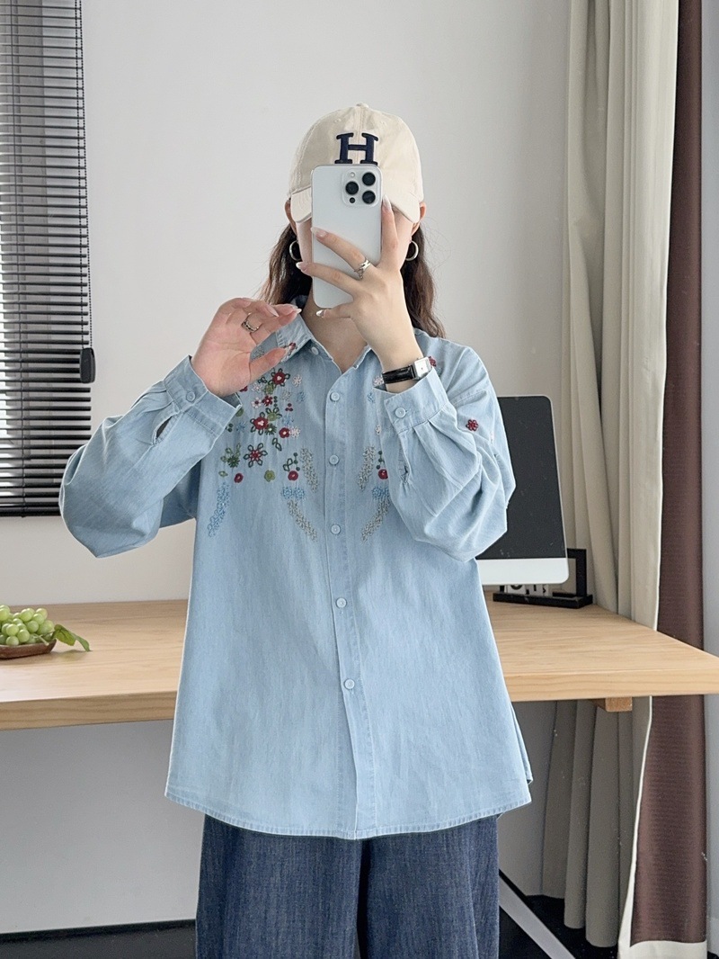 Harajuku Y 2K Denim Shirts Vro - Embroidery Jeans recensie en prijs