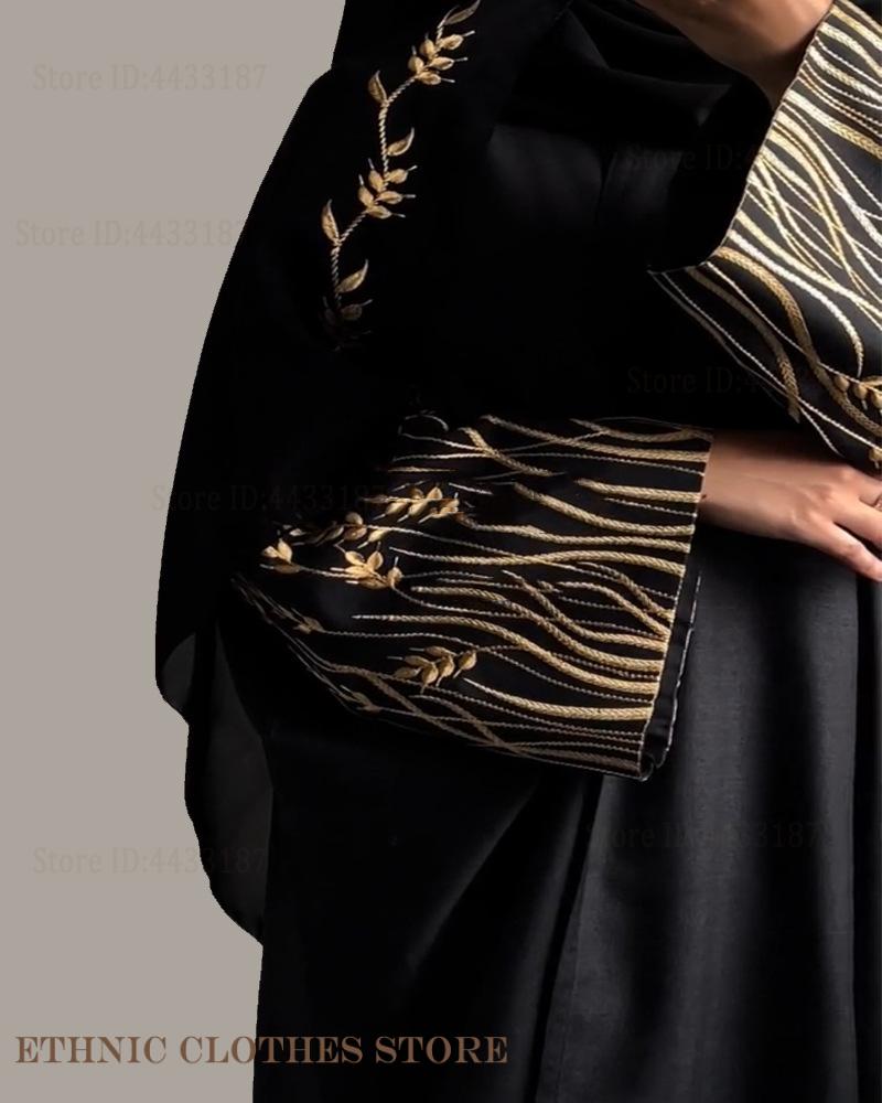 Moslimvrouwen Jurk Elegant Zwa - Embroidery Kaftan recensie en prijs
