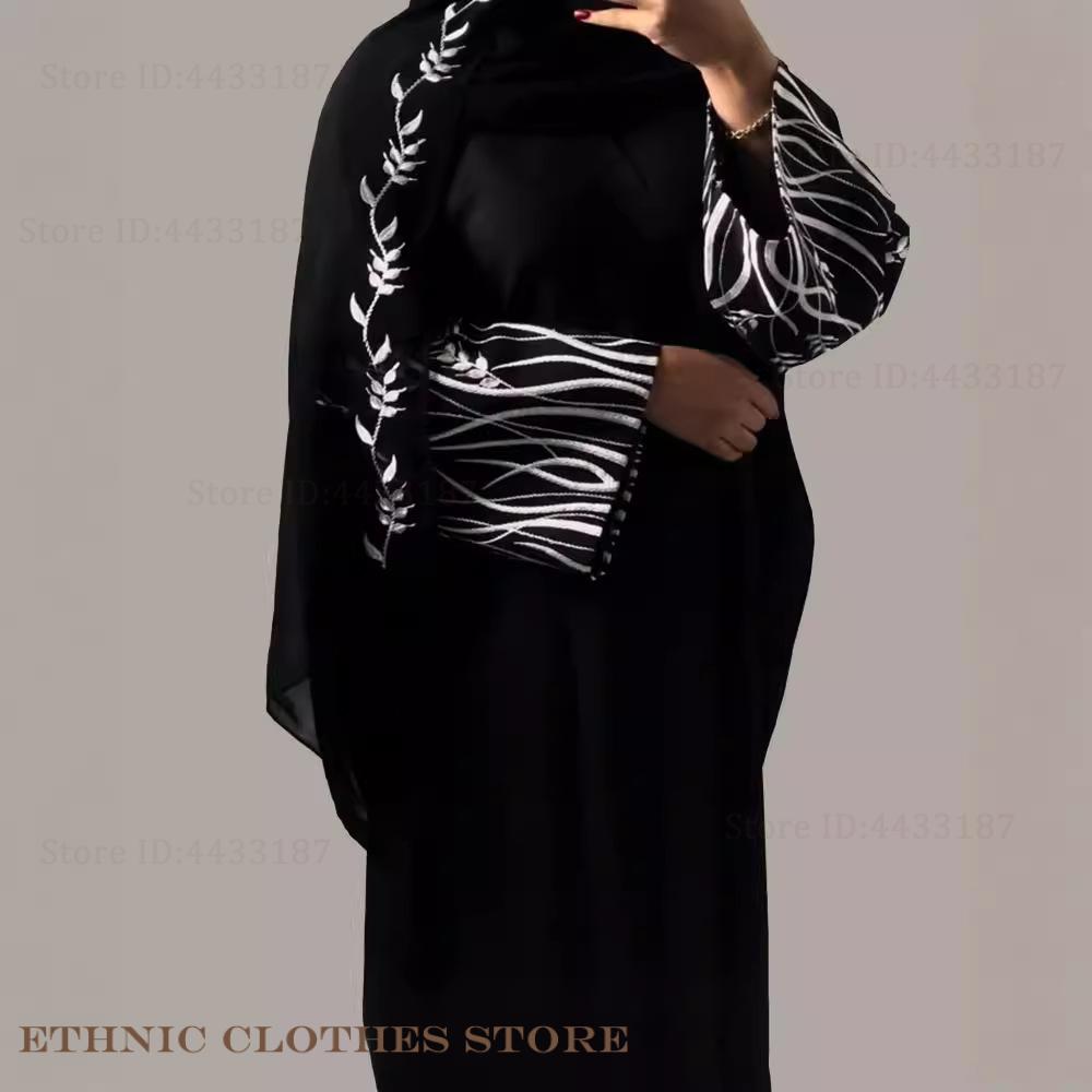Moslimvrouwen Jurk Elegant Zwa - Embroidery Kaftan recensie en prijs