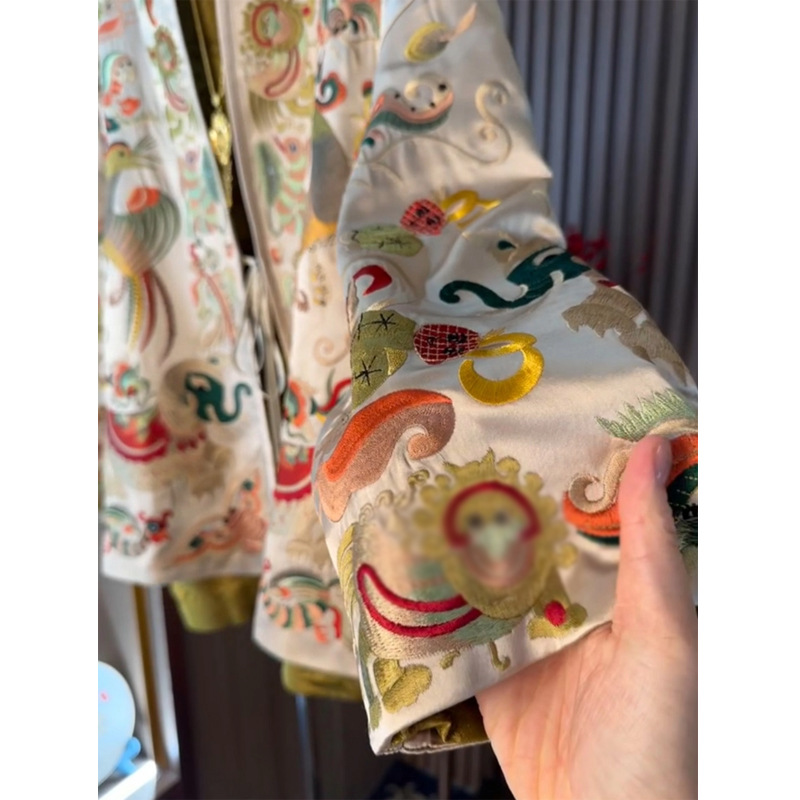 Nieuwe Chinese stijl kimono ve - Embroidery Fashion recensie en prijs
