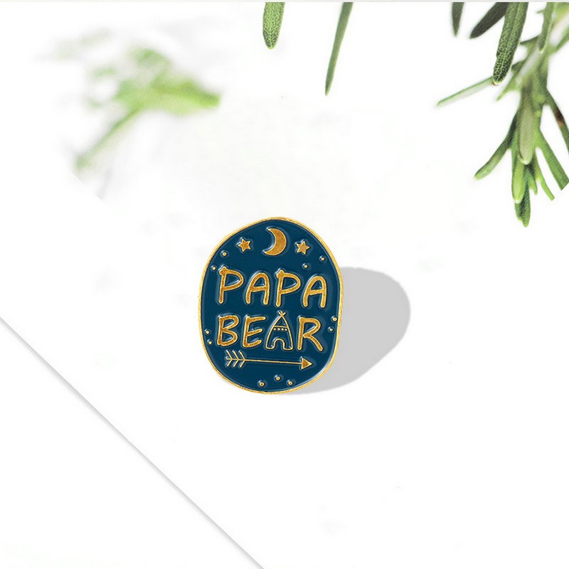 Mama Papa Beer Emaille Pins Aa - Embroidery Logo recensie en prijs