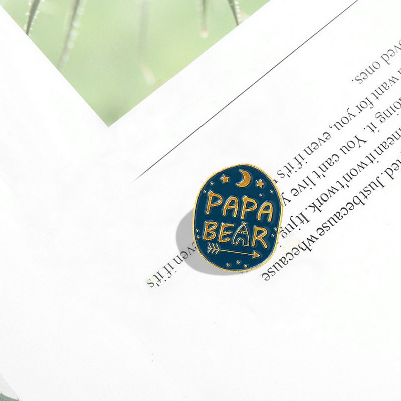 Mama Papa Beer Emaille Pins Aa - Embroidery Logo recensie en prijs