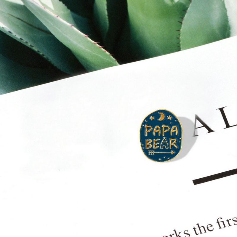 Mama Papa Beer Emaille Pins Aa - Embroidery Logo recensie en prijs