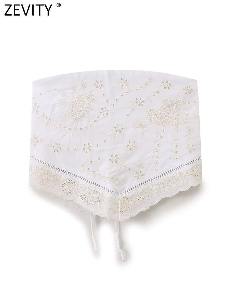 Zevity Vrouwen Sexy Strapless  - Embroidery Online recensie en prijs
