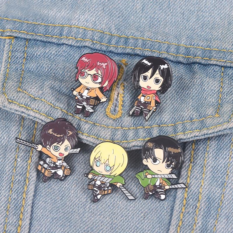 Aanval Op Titan Chibi Email Pi - Embroidery Logo recensie en prijs