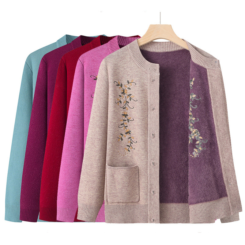 Middelbare leeftijd dames gebr - Embroidery Thread Yarn recensie en prijs