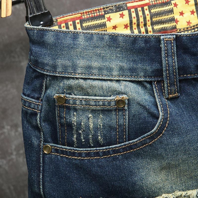 Nieuwe Europese en Amerikaanse - Embroidery Jeans recensie en prijs