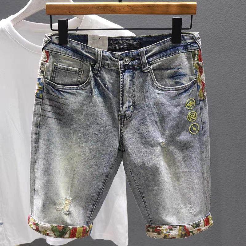 Heren Denim Shorts Selvedge Mu - Embroidery Jeans recensie en prijs