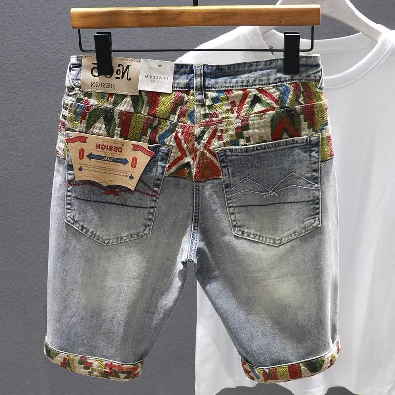 Heren Denim Shorts Selvedge Mu - Embroidery Jeans recensie en prijs